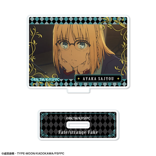 License Agent TV Anime "Fate/strange Fake" Mini Acrylic Stand Design 01 (Ayaka Sajo /A) รูปภาพ 1