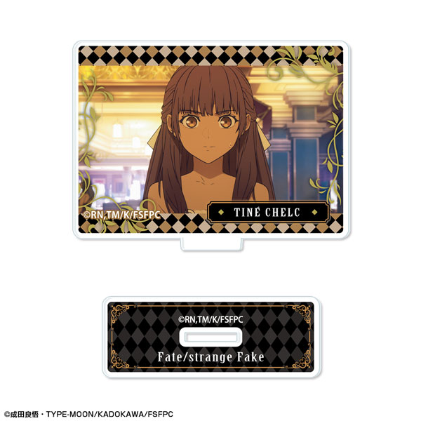 License Agent TV Anime "Fate/strange Fake" Mini Acrylic Stand Design 06 (Tine Chelc /A) Bild 1