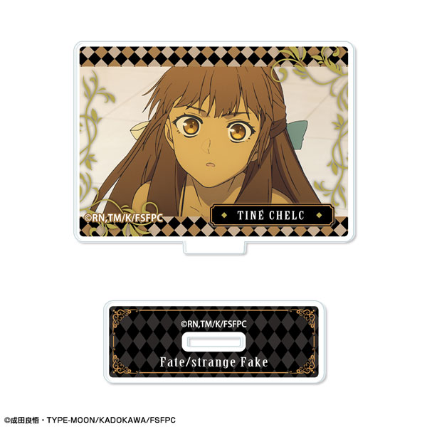 License Agent TV Anime "Fate/strange Fake" Mini Acrylic Stand Design 07 (Tine Chelc /B) 圖片 1