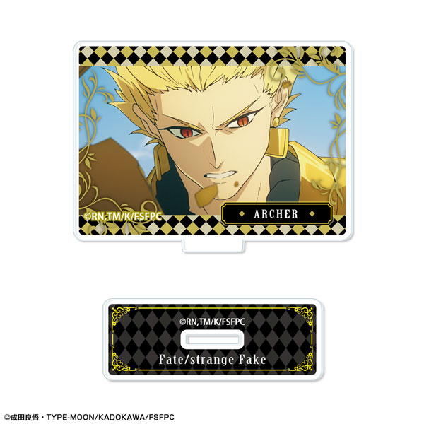 License Agent TV Anime "Fate/strange Fake" Mini Acrylic Stand Design 10 (Archer /C) hình ảnh 1