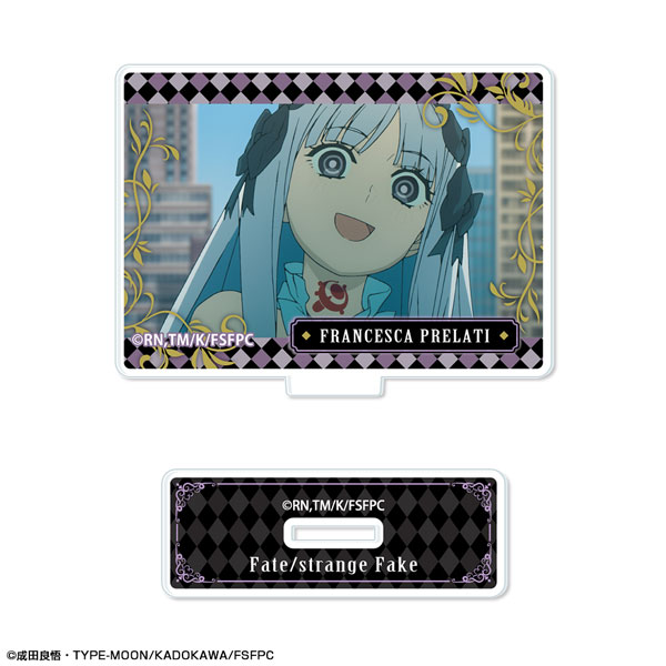 License Agent TV Anime "Fate/strange Fake" Mini Acrylic Stand Design 17 (Francesca Prelati /B) Bild 1