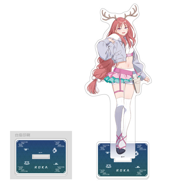 Curtain Damashii [Cosmic Princess Kaguya!] Jumbo Acrylic Stand (Roka Ayatsumugi)