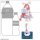 Curtain Damashii [Cosmic Princess Kaguya!] Jumbo Acrylic Stand (Roka Ayatsumugi) imagen 2