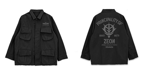 COSPA Mobile Suit Gundam Zeon Army Fatigue Jacket Ver2.0 /BLACK-XL Bild 1