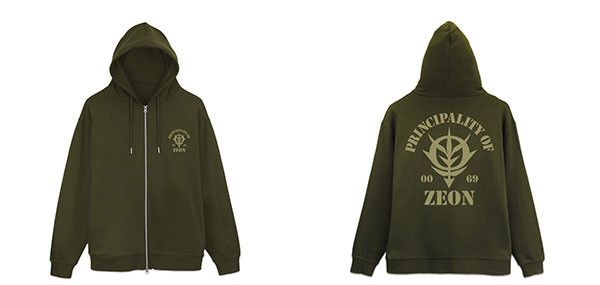 COSPA Mobile Suit Gundam Zeon Army Zip Hoodie Ver3.0 /MOSS-L รูปภาพ 1