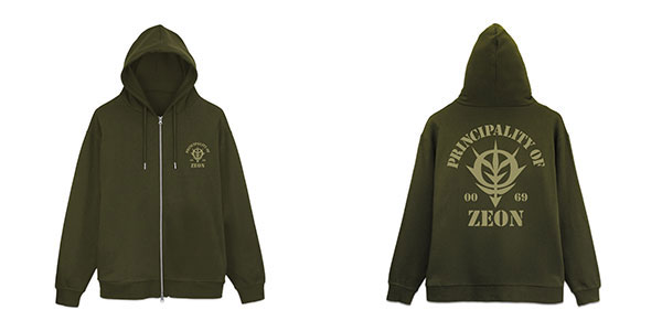 COSPA Mobile Suit Gundam Zeon Army Zip Hoodie Ver3.0 /MOSS-XL hình ảnh 1