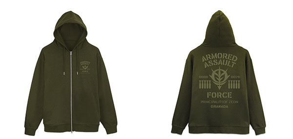 COSPA Mobile Suit Gundam Principality of Zeon Mobility Assault Force Zip Hoodie /MOSS-M Bild 1