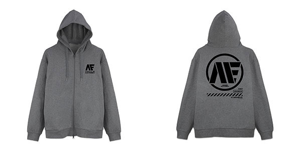COSPA Mobile Suit Zeta Gundam Anaheim Electronics Zip Hoodie Ver2.0 /MIX GRAY-L gambar 1