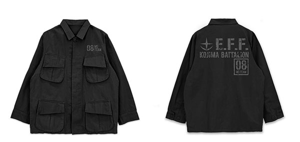 COSPA Mobile Suit Gundam The 08th MS Team Fatigue Jacket /BLACK-M รูปภาพ 1