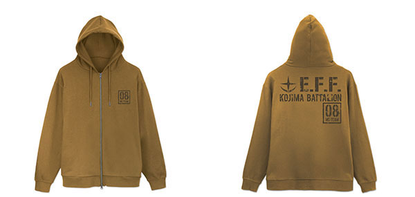 COSPA Mobile Suit Gundam The 08th MS Team Zip Hoodie Ver2.0 /COYOTE-XL รูปภาพ 1