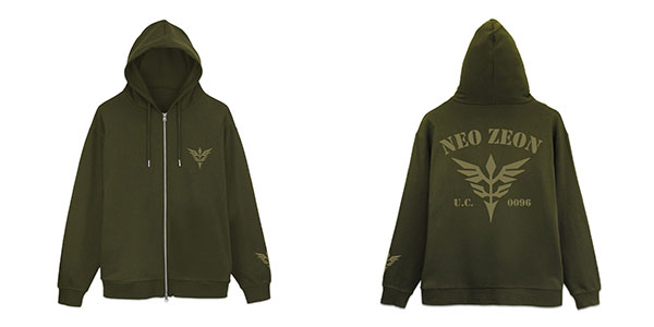 COSPA Mobile Suit Gundam Unicorn Neo Zeon Zip Hoodie Ver2.0 /MOSS-M Bild 1