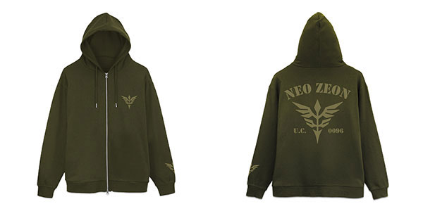 COSPA Mobile Suit Gundam Unicorn Neo Zeon Zip Hoodie Ver2.0 /MOSS-L Bild 1