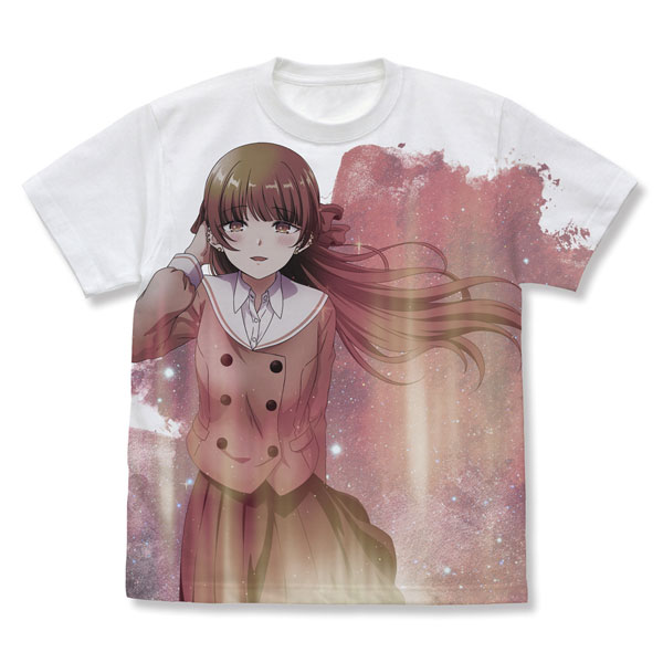 COSPA TV Anime "Osananajimi to wa Romcom ni Naranai" Akari Hiodoshi Full Graphic T-shirt /WHITE-M Bild 1