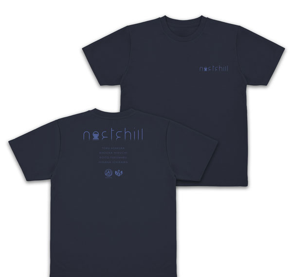 COSPA THE IDOLM@STER SHINY COLORS 283 Production Noctchill Dry T-shirt /NAVY-L รูปภาพ 1