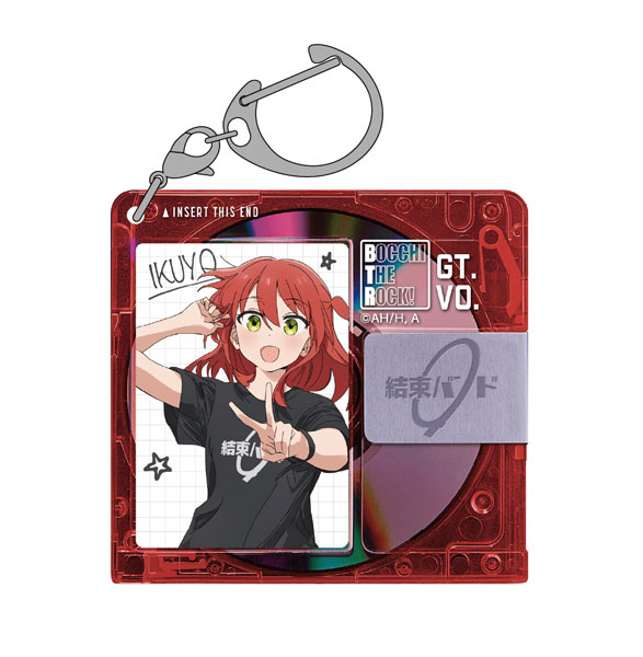 COSPA Anime "BOCCHI THE ROCK!" Ikuyo Kita Disc Style Acrylic Multipurpose Keychain hình ảnh 1