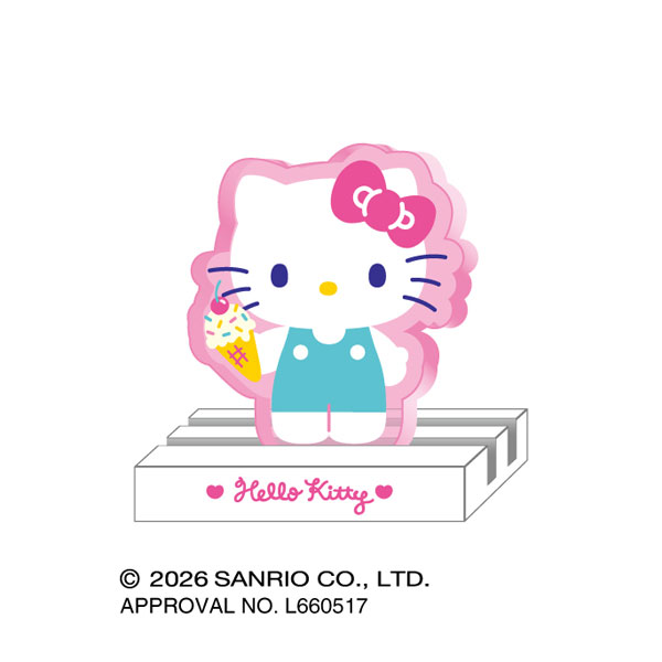 Ensky 三丽鸥明星 ChamoCamo 立牌 Hello Kitty