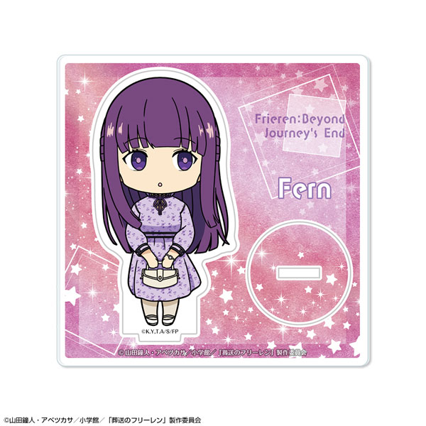 License Agent TV Anime "Frieren: Beyond Journey's End" Chibi Chara Acrylic Stand Ver.2 Design 03 (Fern) 圖片 1