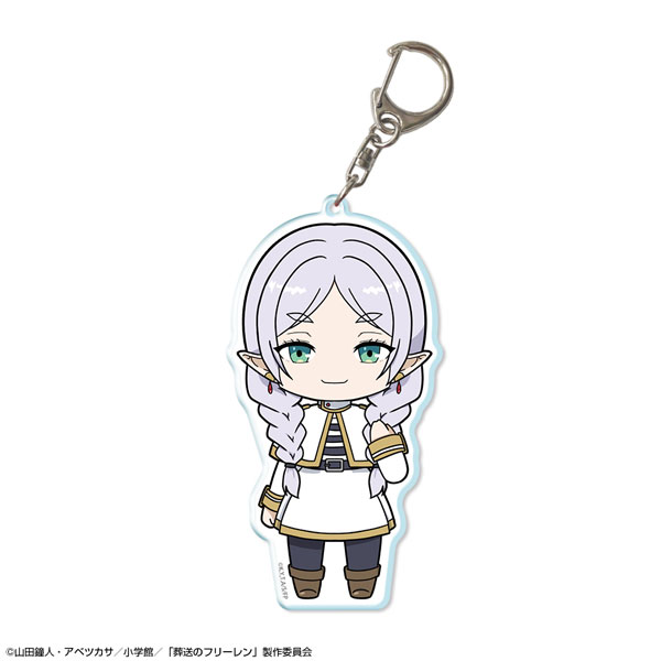 License Agent TV Anime "Frieren: Beyond Journey's End" Big Acrylic Keychain Ver.3 Design 01 (Frieren /A) Bild 1