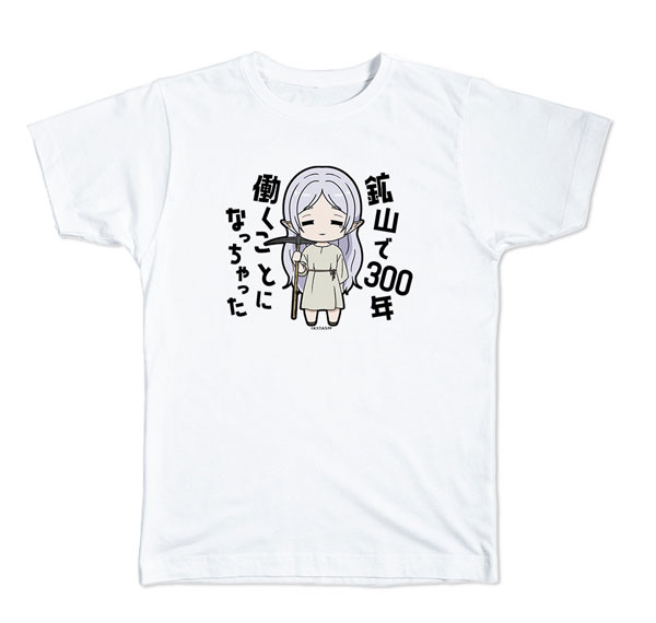 License Agent TV Anime "Frieren: Beyond Journey's End" T-shirt XL Size Ver.2 Design 02 (Frieren /B) 图片 1
