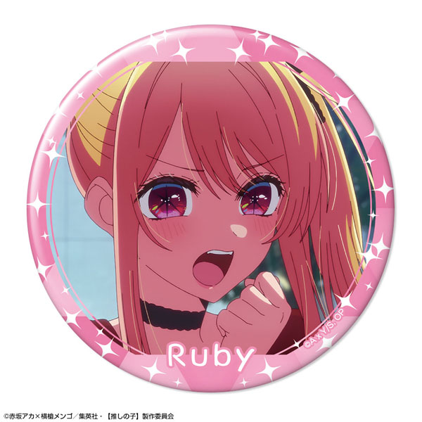 License Agent TV Anime [Oshi no Ko] Tin Badge Ver.5 Design 03 (Ruby /B)