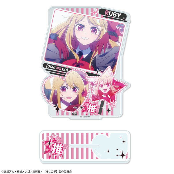 License Agent TV Anime [Oshi no Ko] Acrylic Stand Ver.5 Design 02 (Ruby /A) Bild 1
