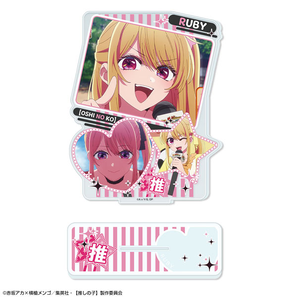 License Agent TV Anime [Oshi no Ko] Acrylic Stand Ver.5 Design 03 (Ruby /B) รูปภาพ 1