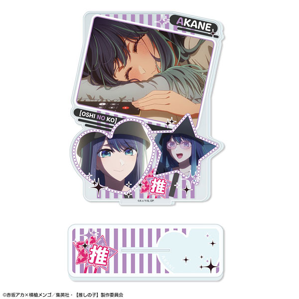 License Agent TV Anime [Oshi no Ko] Acrylic Stand Ver.5 Design 06 (Akane Kurokawa) รูปภาพ 1