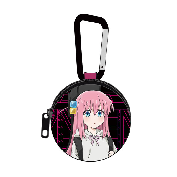 COSPA Anime "BOCCHI THE ROCK!" Hitori Gotoh Mini Pouch w/Carabiner Street Fashion Ver. gambar 1