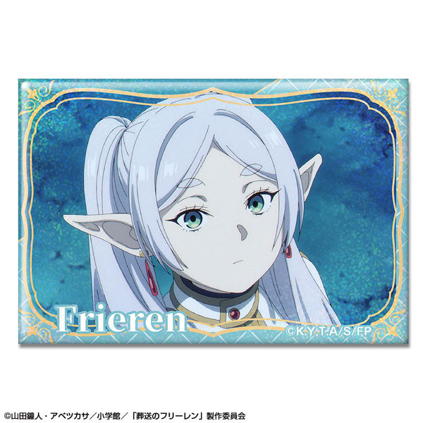 License Agent TV Anime "Frieren: Beyond Journey's End" Hologram Tin Badge Ver.3 Design 03 (Frieren /C)