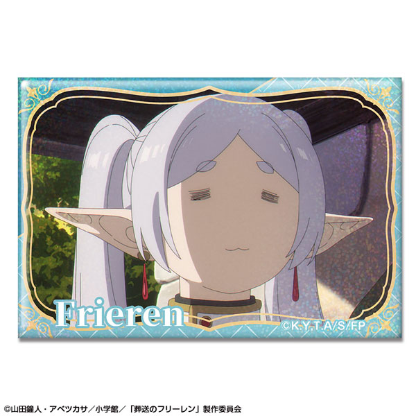 License Agent TV Anime "Frieren: Beyond Journey's End" Hologram Tin Badge Ver.3 Design 04 (Frieren /D)