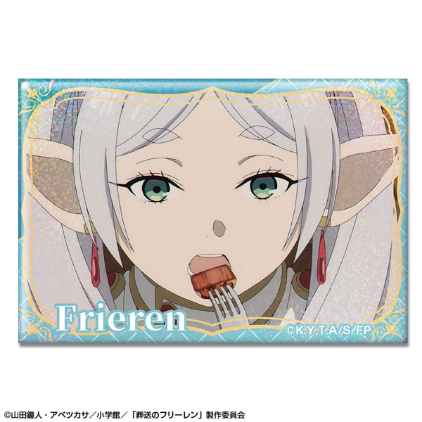 License Agent TV Anime "Frieren: Beyond Journey's End" Hologram Tin Badge Ver.3 Design 06 (Frieren /F)