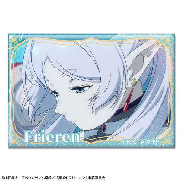 License Agent TV Anime "Frieren: Beyond Journey's End" Hologram Tin Badge Ver.3 Design 07 (Frieren /G) gambar 1