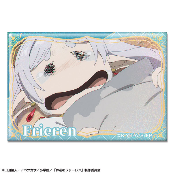 License Agent TV Anime "Frieren: Beyond Journey's End" Hologram Tin Badge Ver.3 Design 09 (Frieren /I)