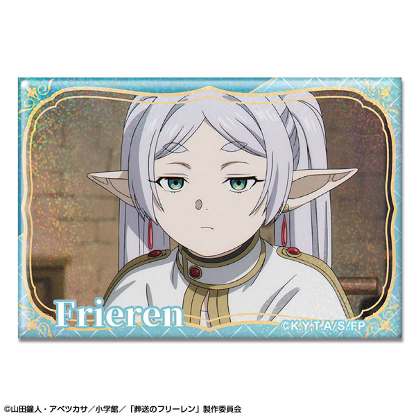 License Agent TV Anime "Frieren: Beyond Journey's End" Hologram Tin Badge Ver.3 Design 10 (Frieren /J)