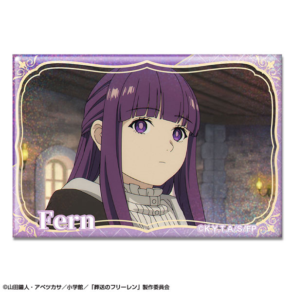 License Agent TV Anime "Frieren: Beyond Journey's End" Hologram Tin Badge Ver.3 Design 14 (Fern /D)