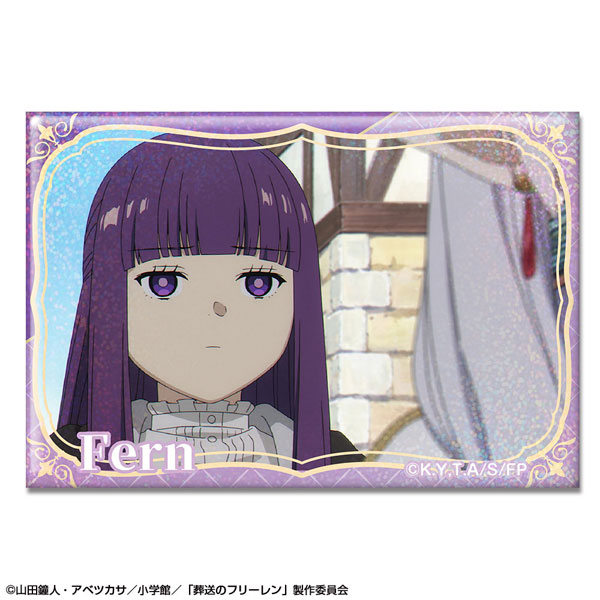 License Agent TV Anime "Frieren: Beyond Journey's End" Hologram Tin Badge Ver.3 Design 17 (Fern /G) รูปภาพ 1