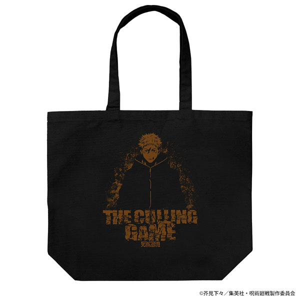 COSPA Jujutsu Kaisen The Culling Game Yuji Itadori Large Tote Bag /BLACK