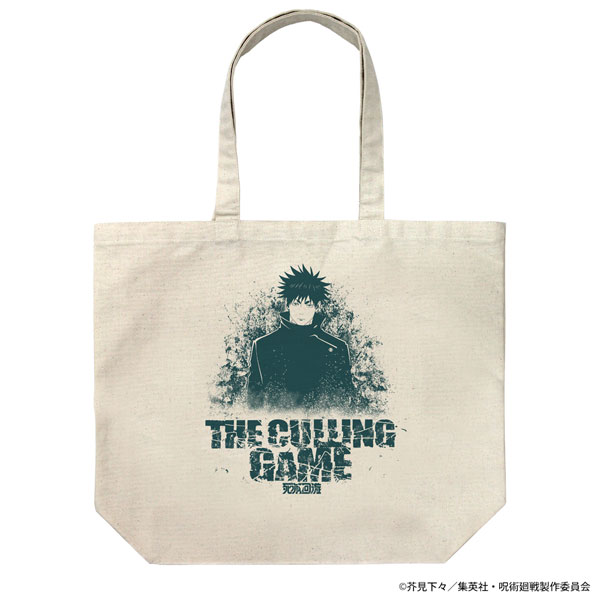 COSPA Jujutsu Kaisen The Culling Game Megumi Fushiguro Large Tote Bag /NATURAL