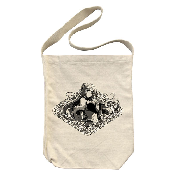 COSPA TV Anime "Ansatsusha dearu Ore no Status ga Yuusha yorimo Akiraka ni Tsuyoi no da ga" Amelia Rosequartz Shoulder Tote Bag /NATURAL รูปภาพ 1