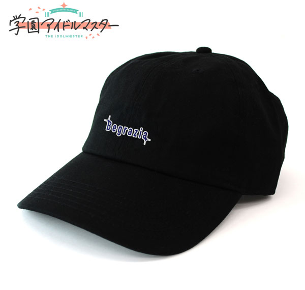 COSPA Gakuen iDOLM@STER Begrazia Embroidery Low Cap /BLACK รูปภาพ 1