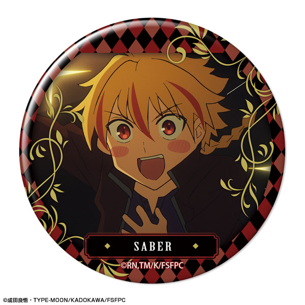 License Agent TV Anime "Fate/strange Fake" Tin Badge Design 03 (Saber /A) รูปภาพ 1
