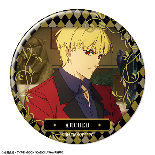 License Agent TV Anime "Fate/strange Fake" Tin Badge Design 08 (Archer /A)