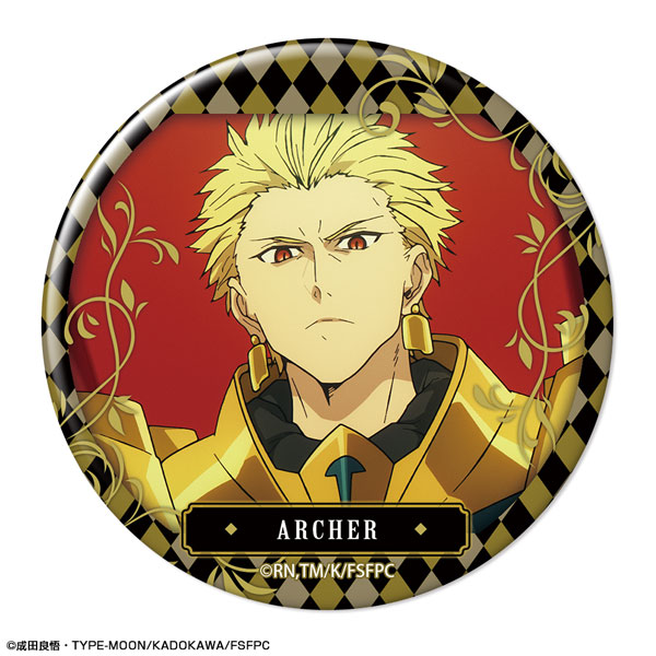 License Agent TV Anime "Fate/strange Fake" Tin Badge Design 09 (Archer /B) รูปภาพ 1