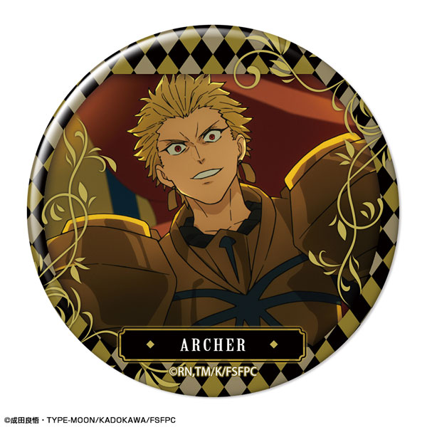 License Agent TV Anime "Fate/strange Fake" Tin Badge Design 10 (Archer /C)