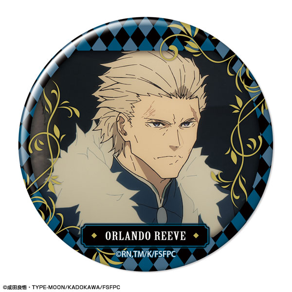 License Agent TV Anime "Fate/strange Fake" Tin Badge Design 13 (Orlando Reeve)