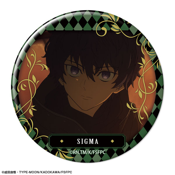 License Agent TV Anime "Fate/strange Fake" Tin Badge Design 16 (Sigma /A) imagen 1