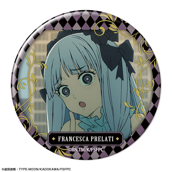 License Agent TV Anime "Fate/strange Fake" Tin Badge Design 18 (Francesca Prelati /A)