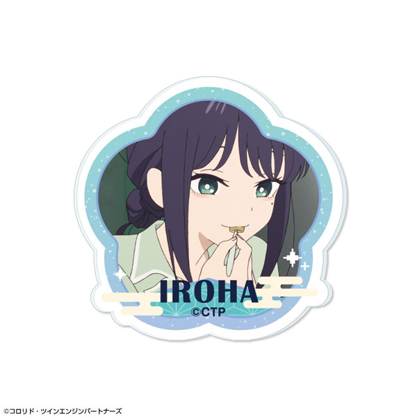 License Agent Cosmic Princess Kaguya! Acrylic Badge Design 05 (Iroha Sakayori / Reality)