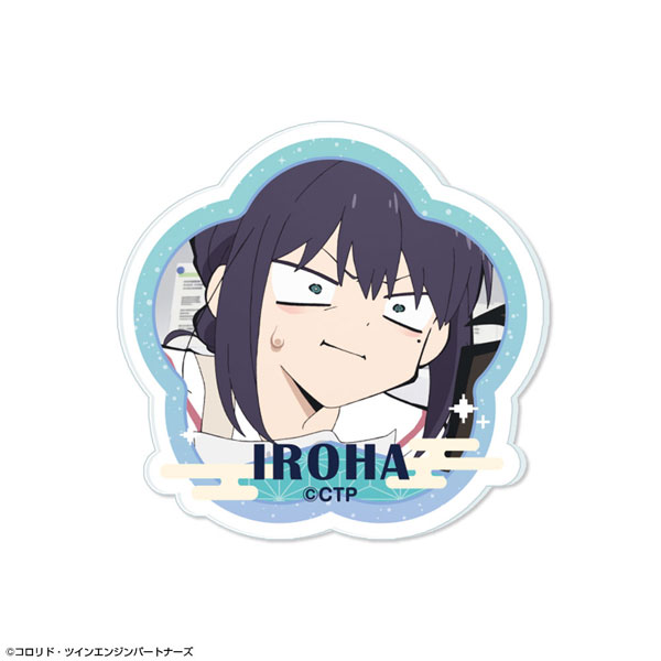 License Agent Cosmic Princess Kaguya! Acrylic Badge Design 06 (Iroha Sakayori / Reality)