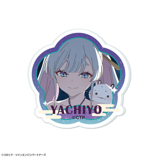 License Agent Cosmic Princess Kaguya! Acrylic Badge Design 09 (Yachiyo Runami)